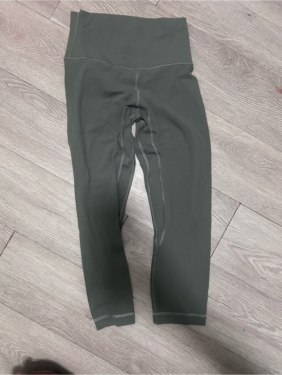 lululemon athletica Pants - lululemon athletica Olive Green Ankle Leggings